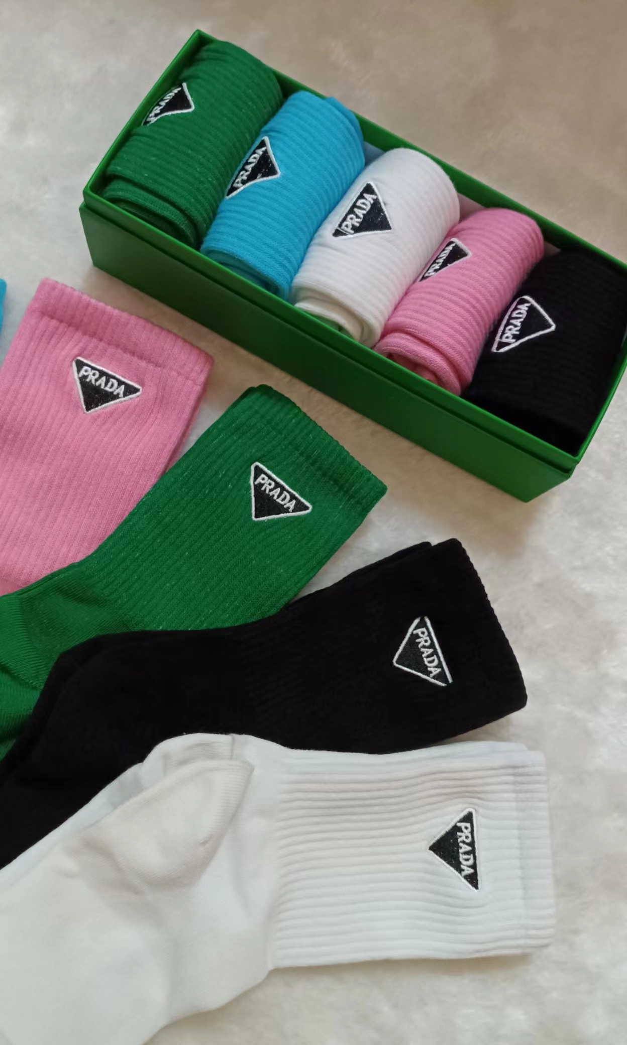 Prada mesh online socks