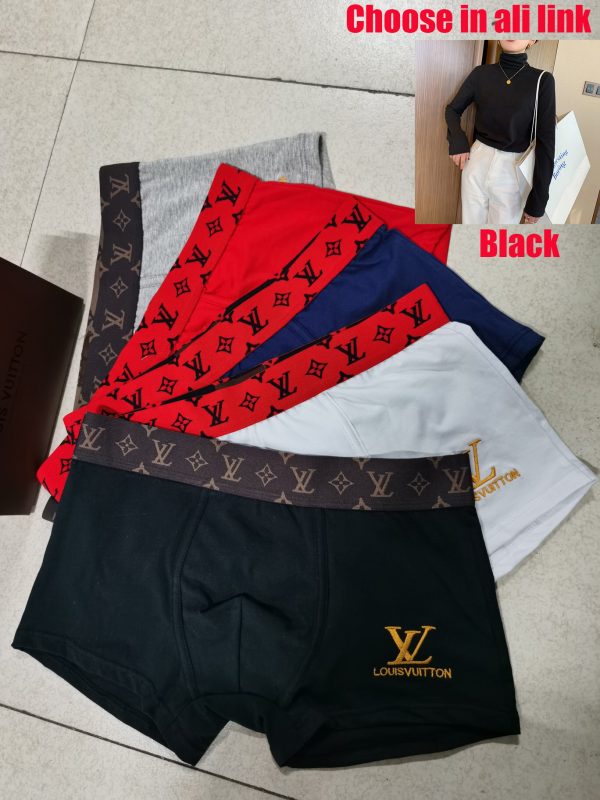 Premium Mens Lv Supreme Boxer Underwear, Men's Fashion, Bottoms, New  Underwear on Carousell