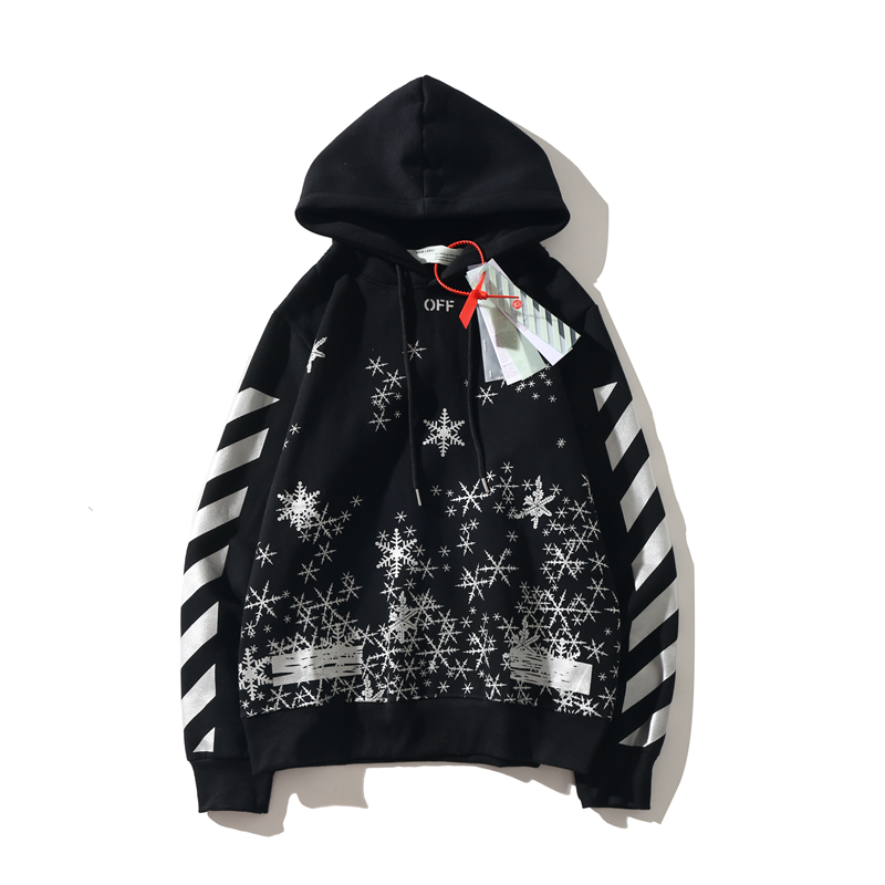 Off white shop snowflake hoodie