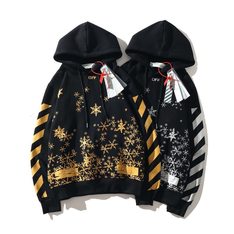 Off white best sale snowflake hoodie