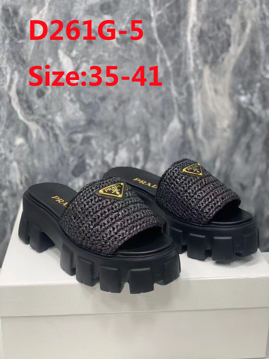 Prada best sale pam slippers