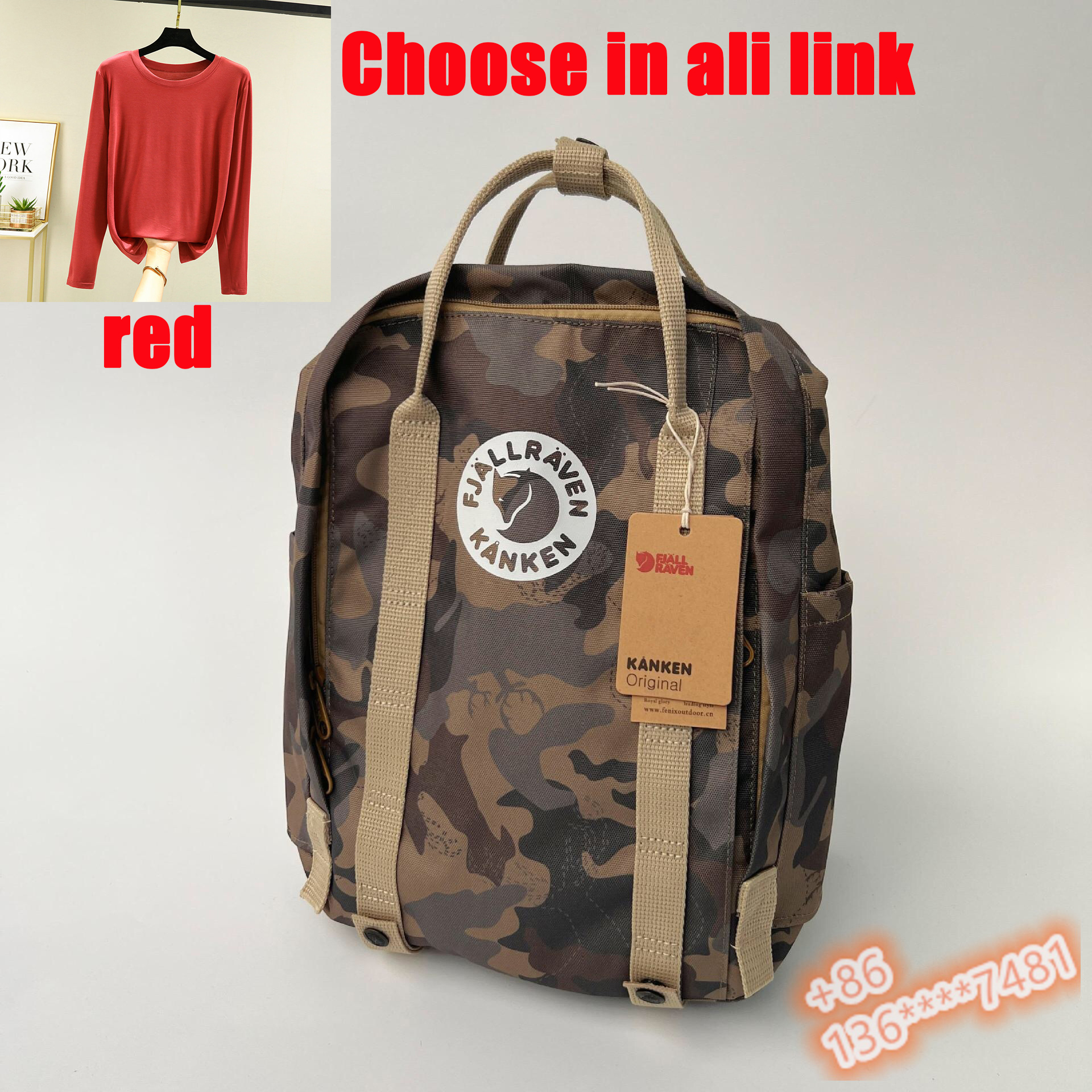 Fjallraven kanken clearance camo