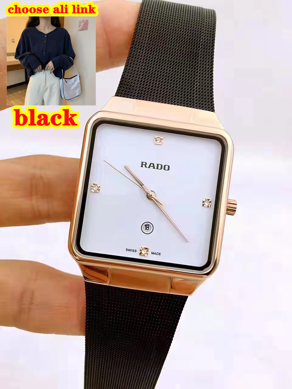 Rado watch hot sale magnetic belt