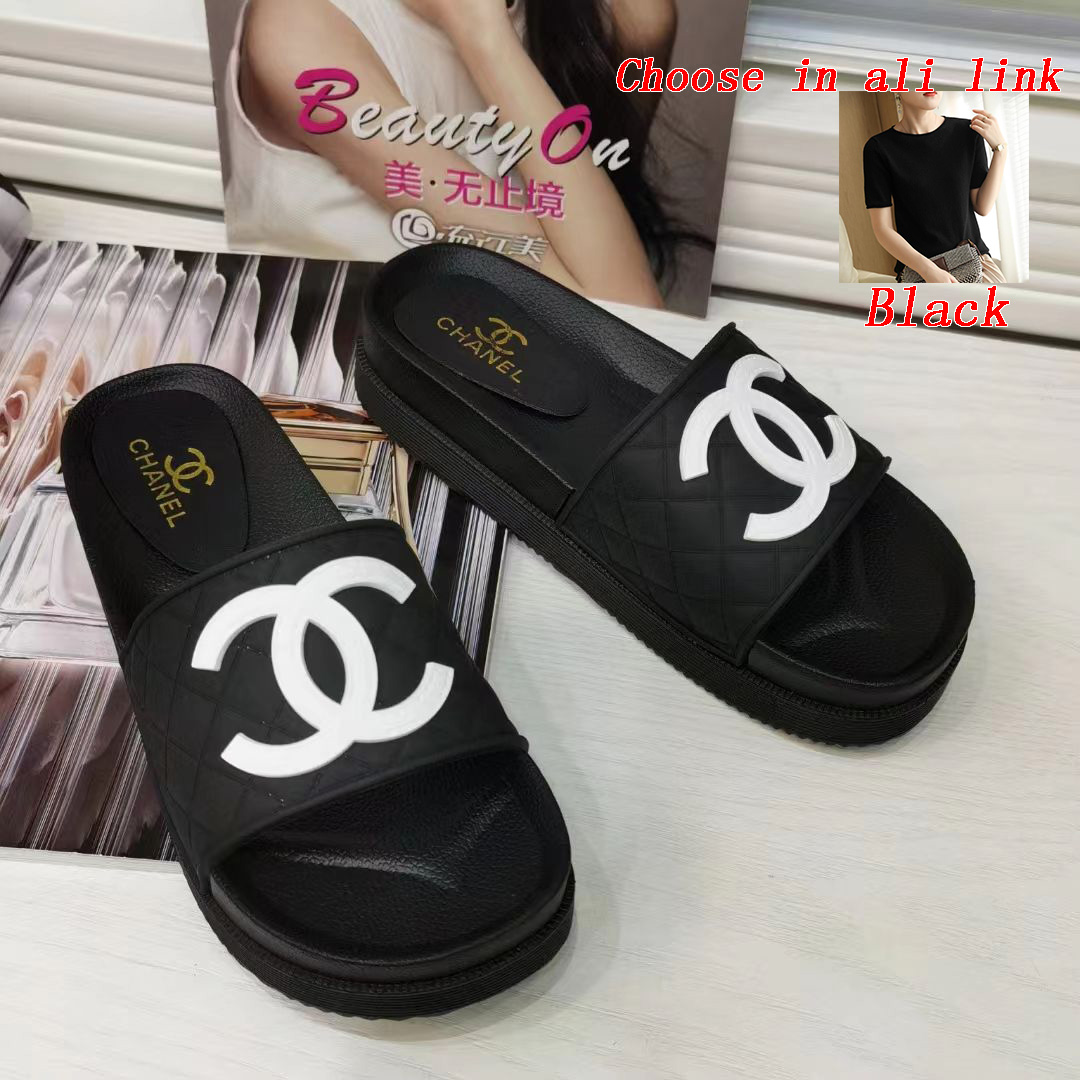 Chanel slippers online men