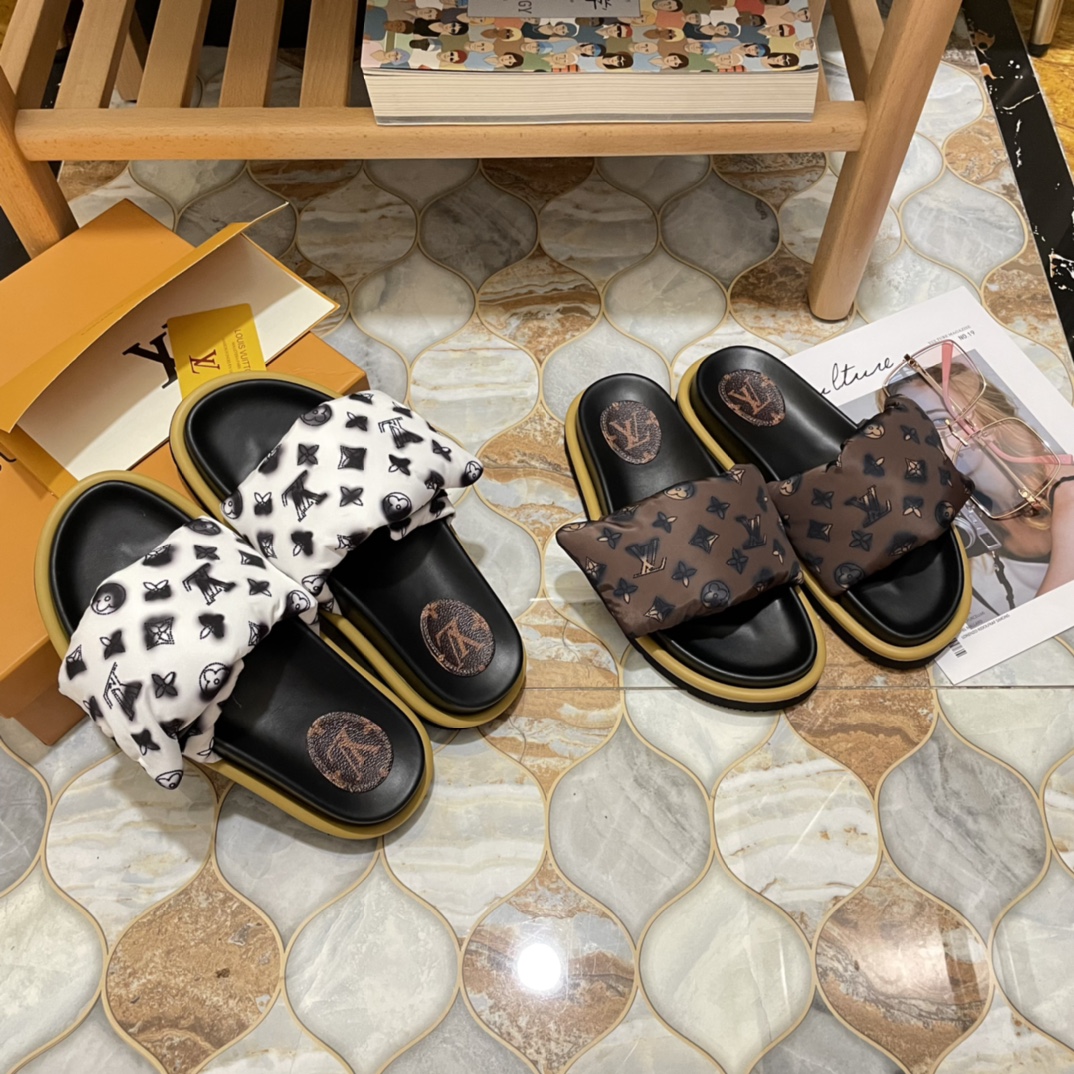 alibrands - louis vuitton Slippers